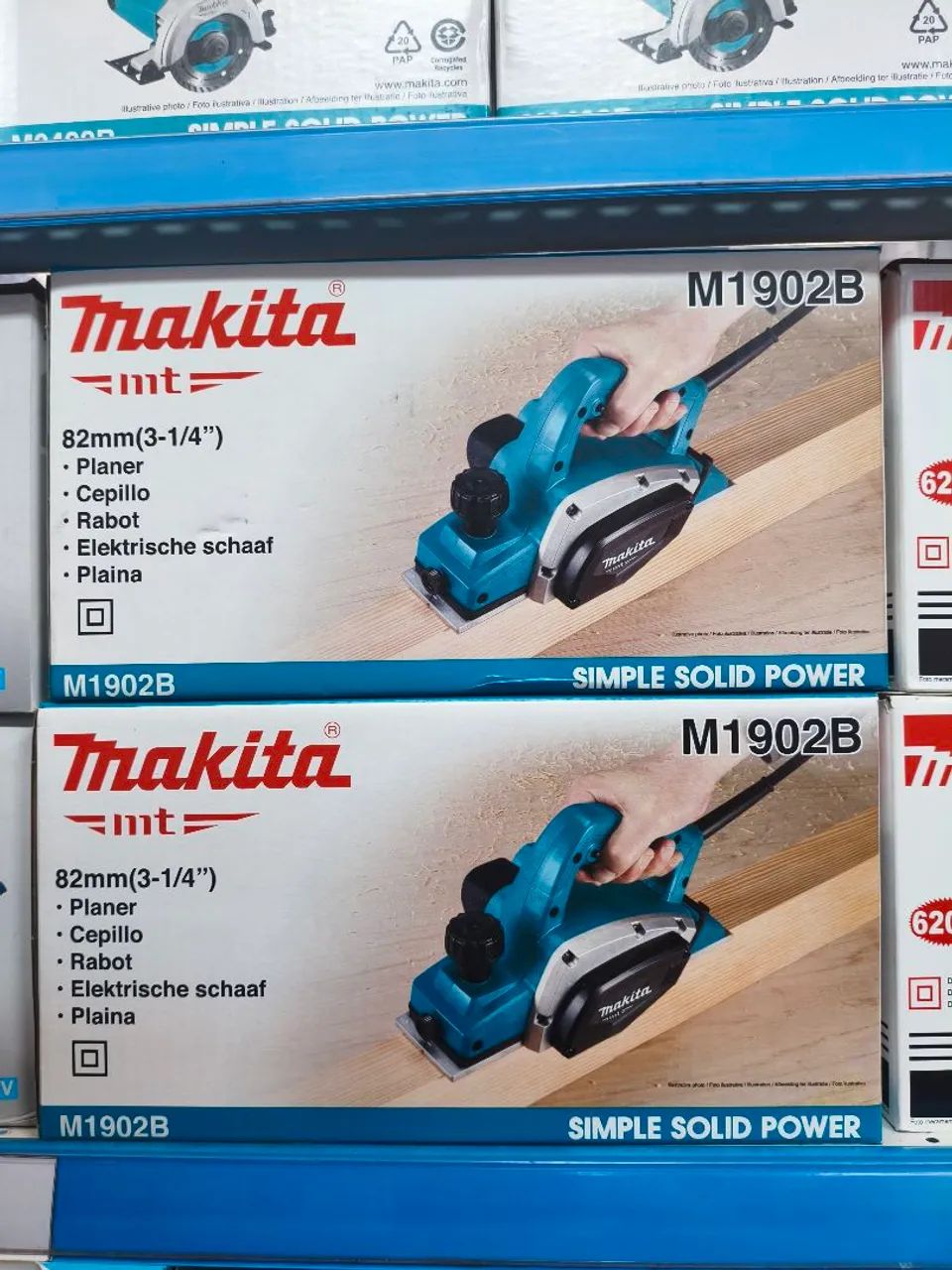 Plaina elétrica Makita 