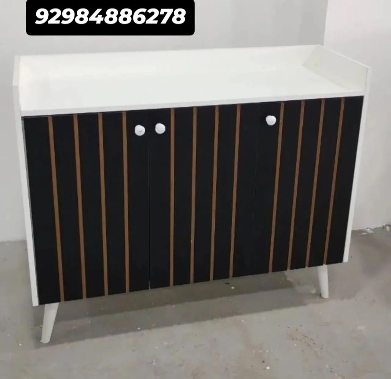 Aparador 3 portas em mdf 