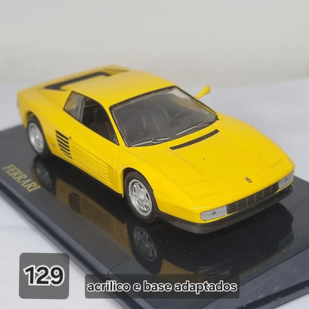 Miniatura Ferrari Testarosa 1:43 - Foto 5