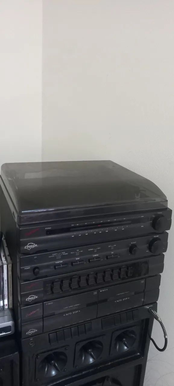Aparelho de som 3 em 1 - toca discos. - Foto 3