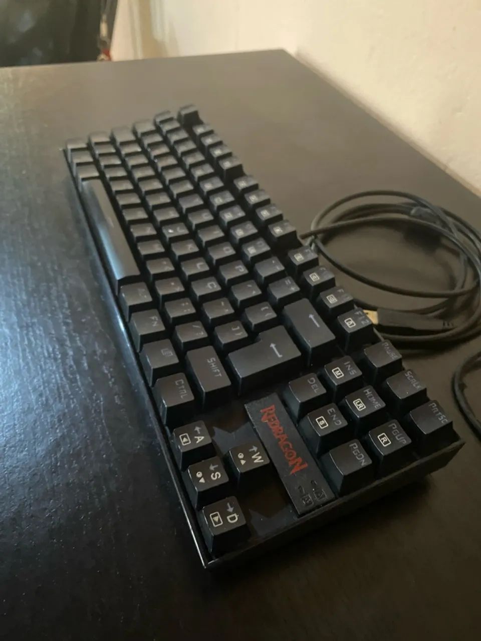 TECLADO E MOUSE REDRAGON USADO - Foto 3