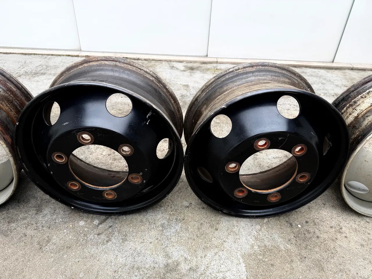 Aros de Caminhão 3/4 Ford Cargo Aro 17.5 - Jogo com 4 Unidades. - Foto 8