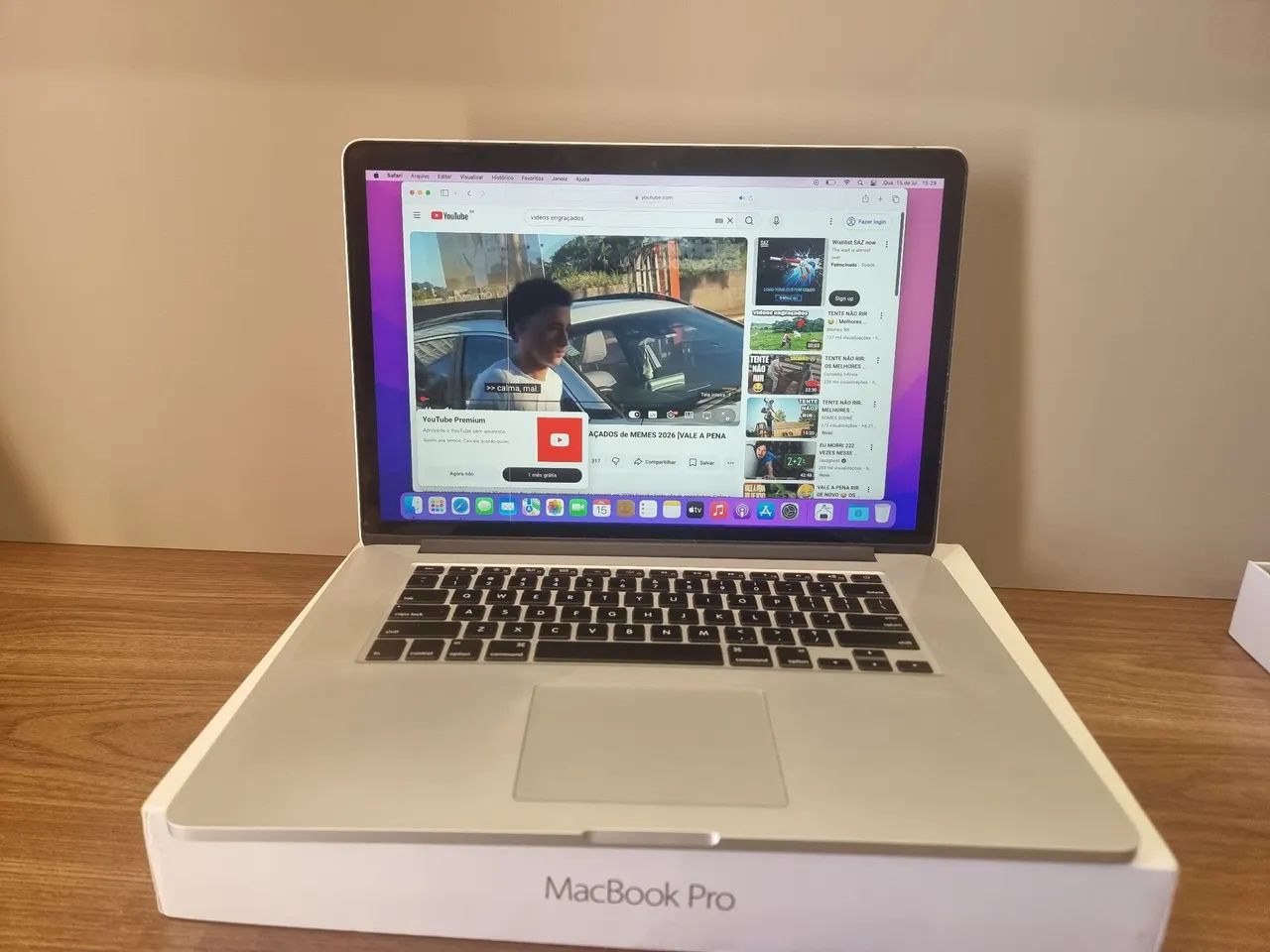 MACBOOK PRO 15 2015 CORE I7 SSD DE 256G  16G de RAM - Foto 4