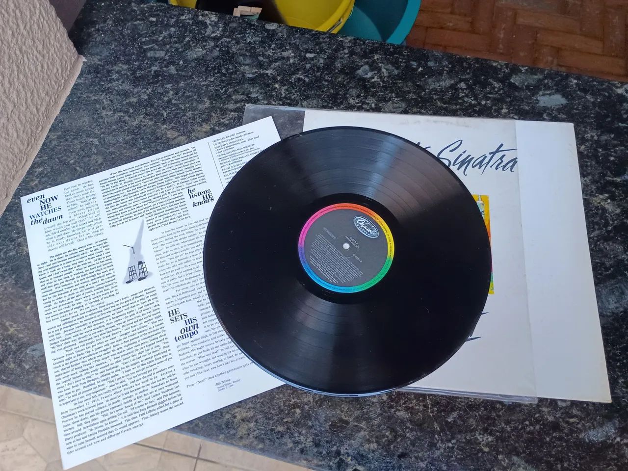 Disco de vinil Frank Sinatra "Duets II", raríssimo, em perfeitas condições  - Foto 3