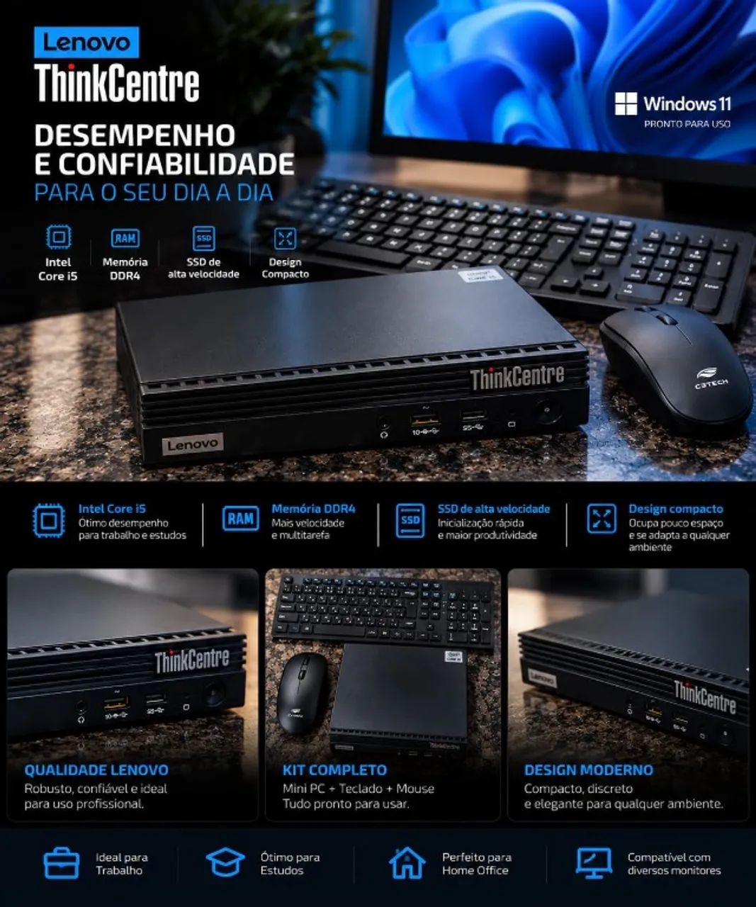 PC BOX (LENOVO THINKCENTRE)