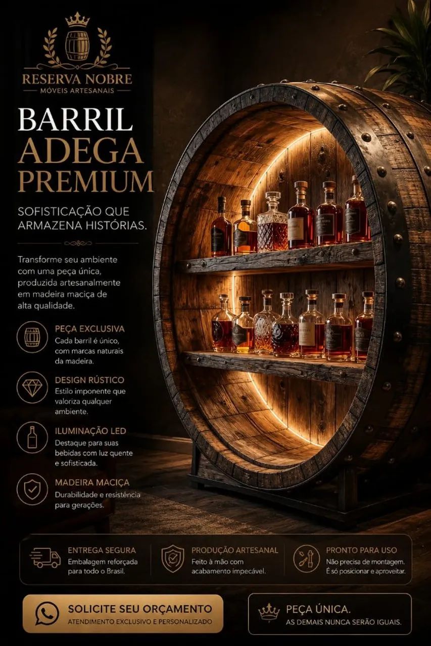 Barril Adega 