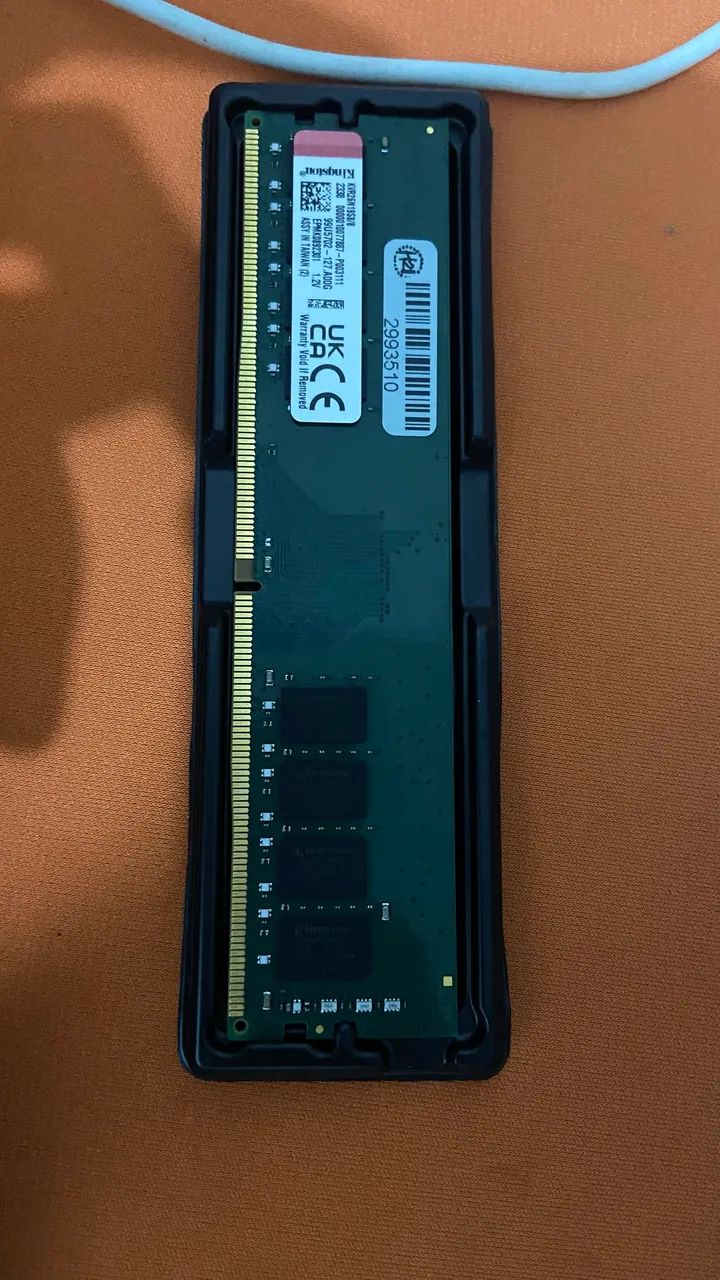 Memória Ram 8gb Ddr4 2666mhz Kingston - Foto 2