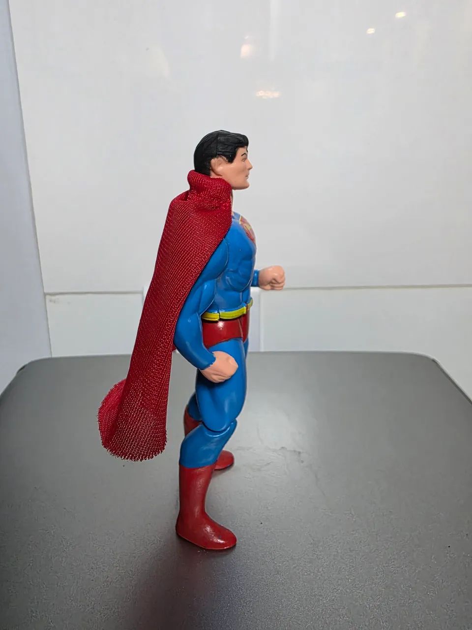 BONECO SUPER POWERS SUPERMAN ESTRELA COMPLETO ORIGINAL ANOS 80 - Foto 2