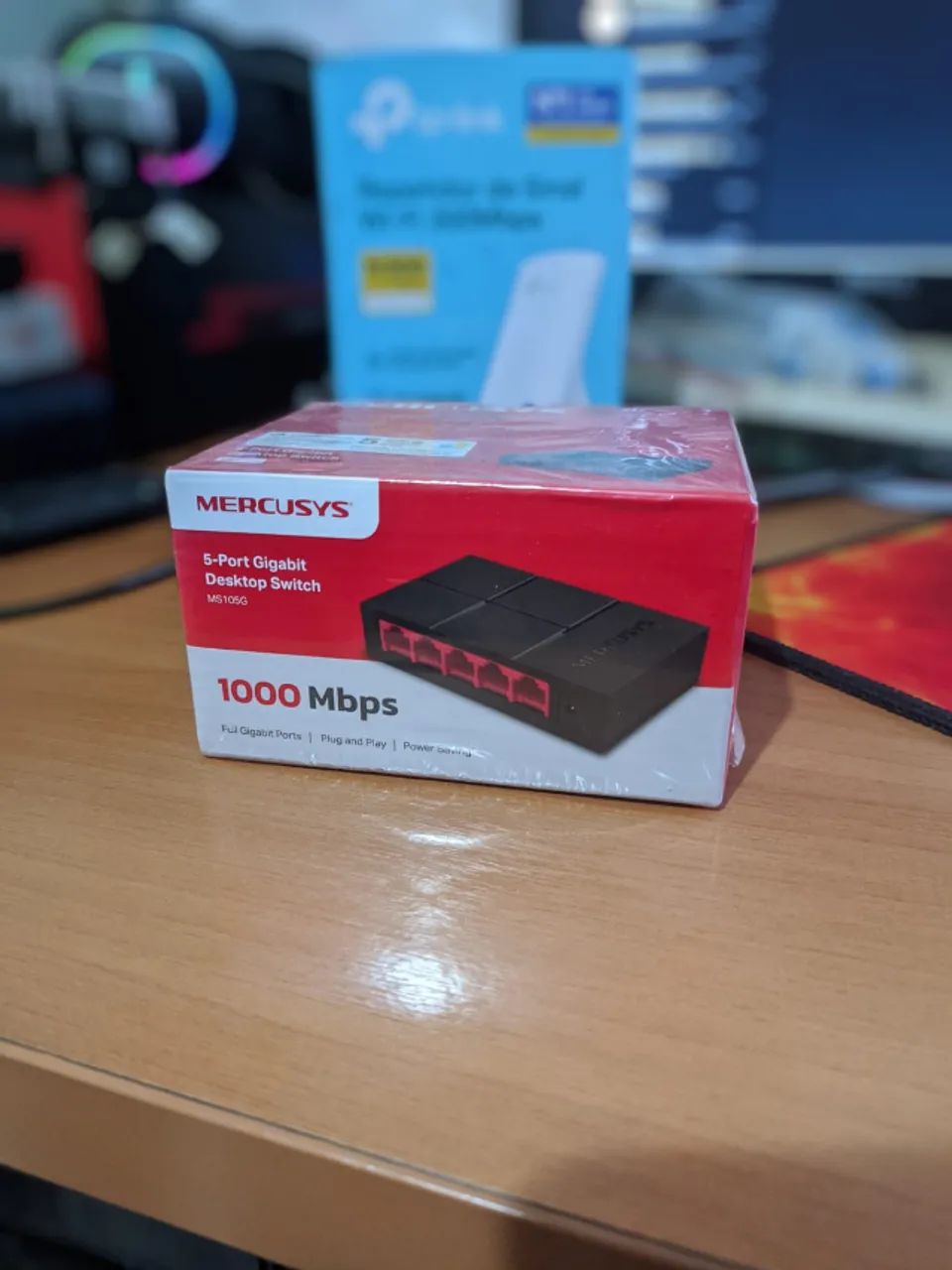 Switch Mercusys MS105G 5 portas Gigabit