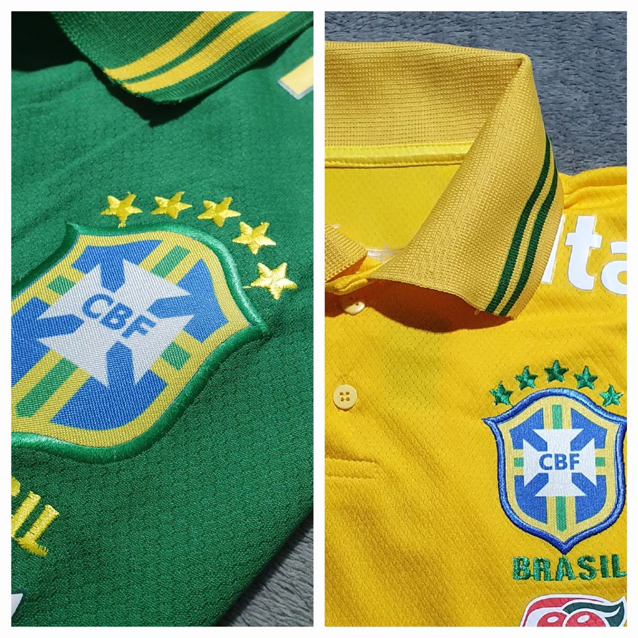 Camisa Brasil Verde e Amarela - 2 por 89