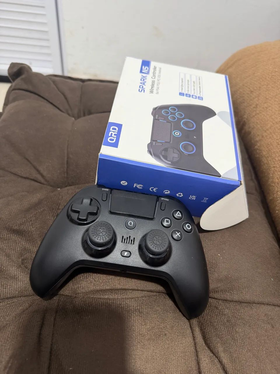 Controle Sem Fio Para Ps4 Ps3 Pc Ios Android Efeito Hall