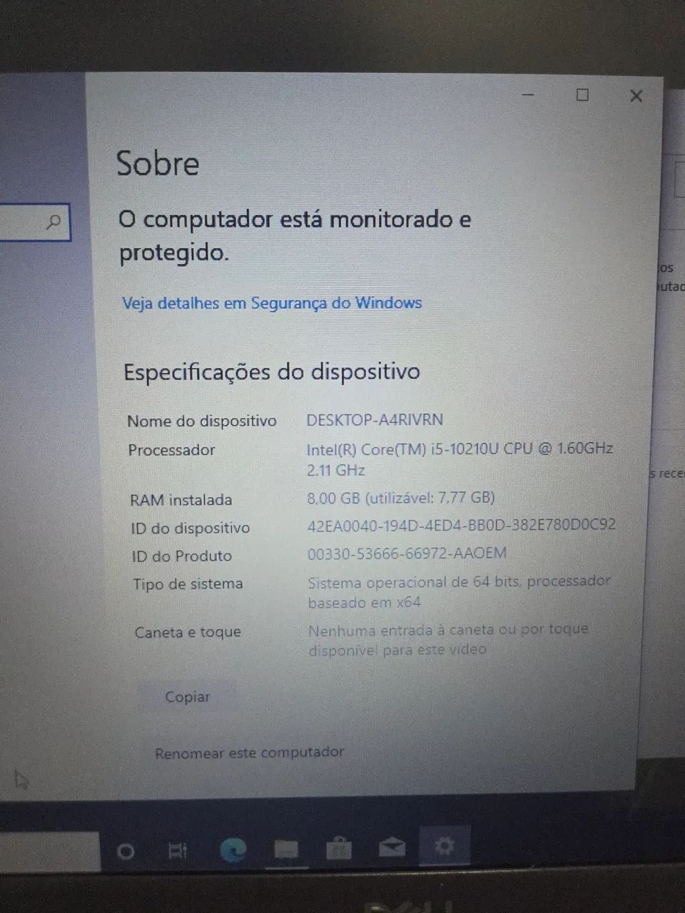 Notebook Dell Latitude 3410 Core i5 de 10° Zerado - Foto 5