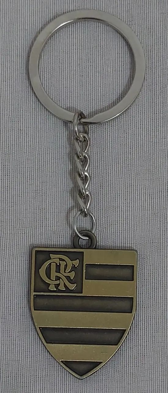Chaveiro de metal do flamengo 3D - Foto 3