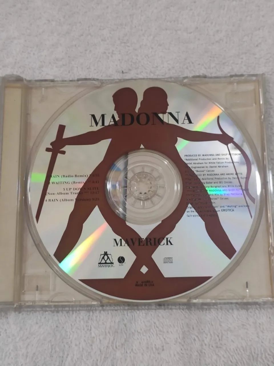 CD Single Madonna Rain Importado - Foto 5