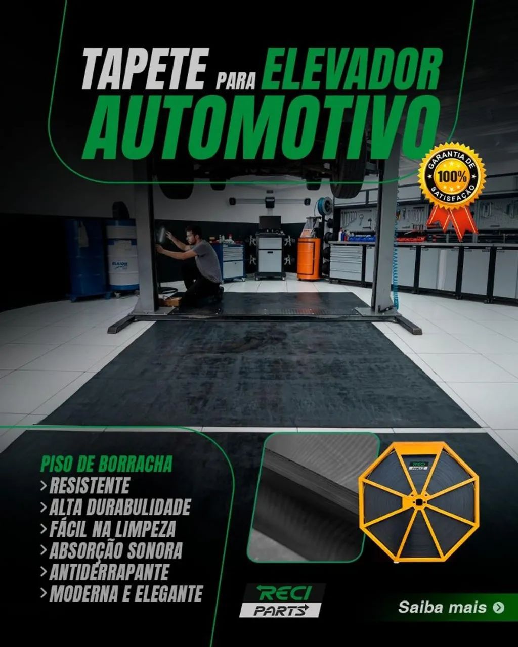 Tapete de borracha para elevacar  - Foto 3