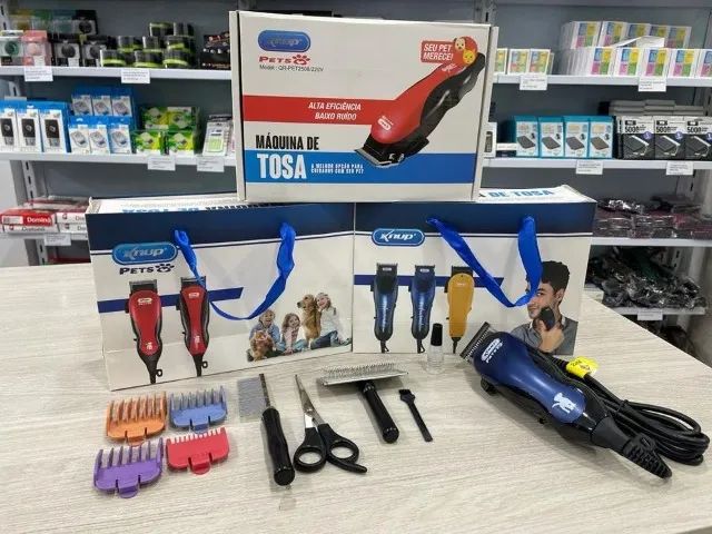 (Nova) Kit Maquina de Tosa completo, entregamos e ac. cartões