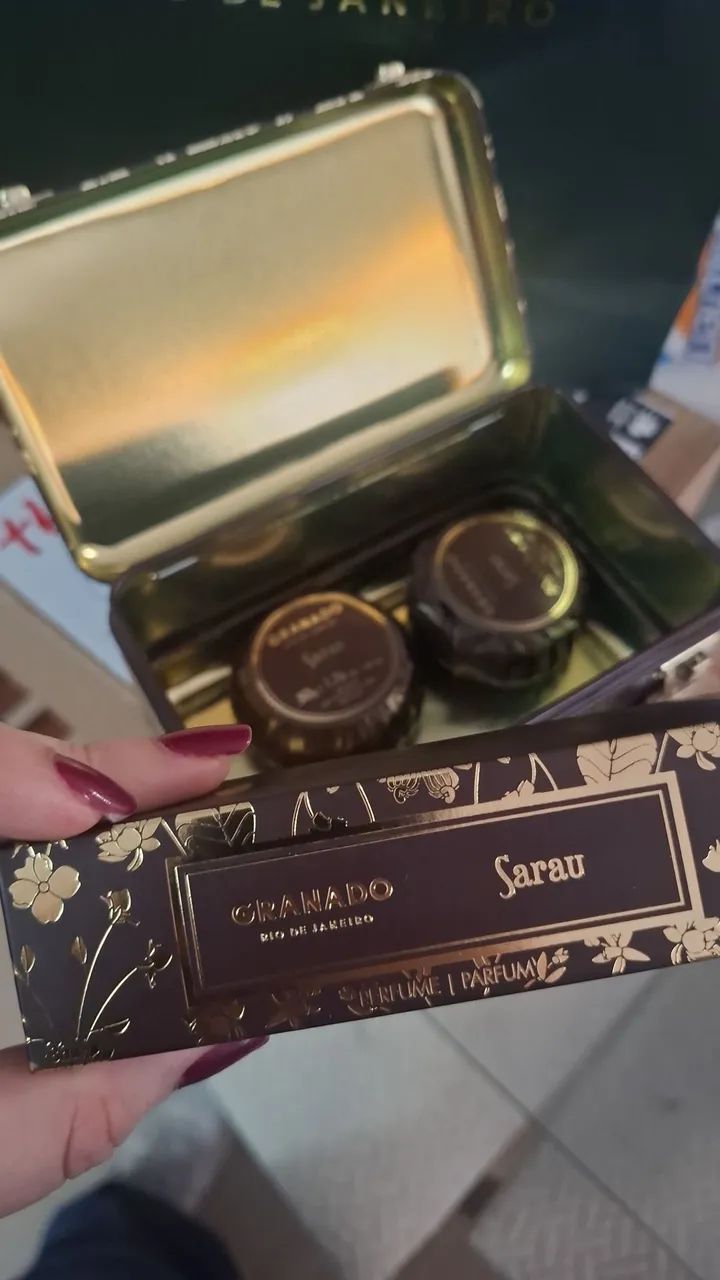 Perfume + sabonetes Sarau - Granado