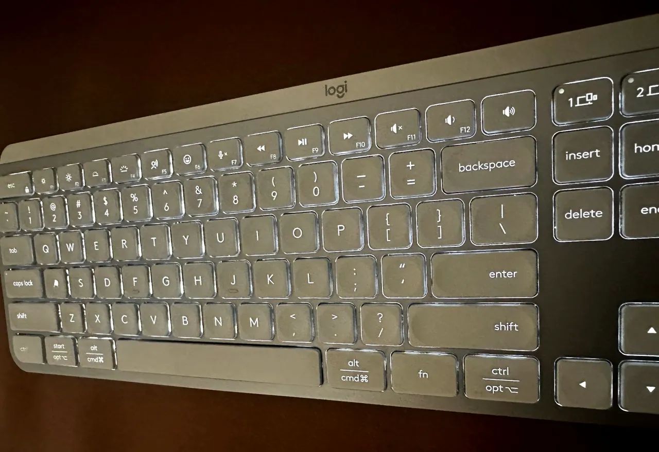 Teclado sem fio Logitech MX Keys S - Foto 2