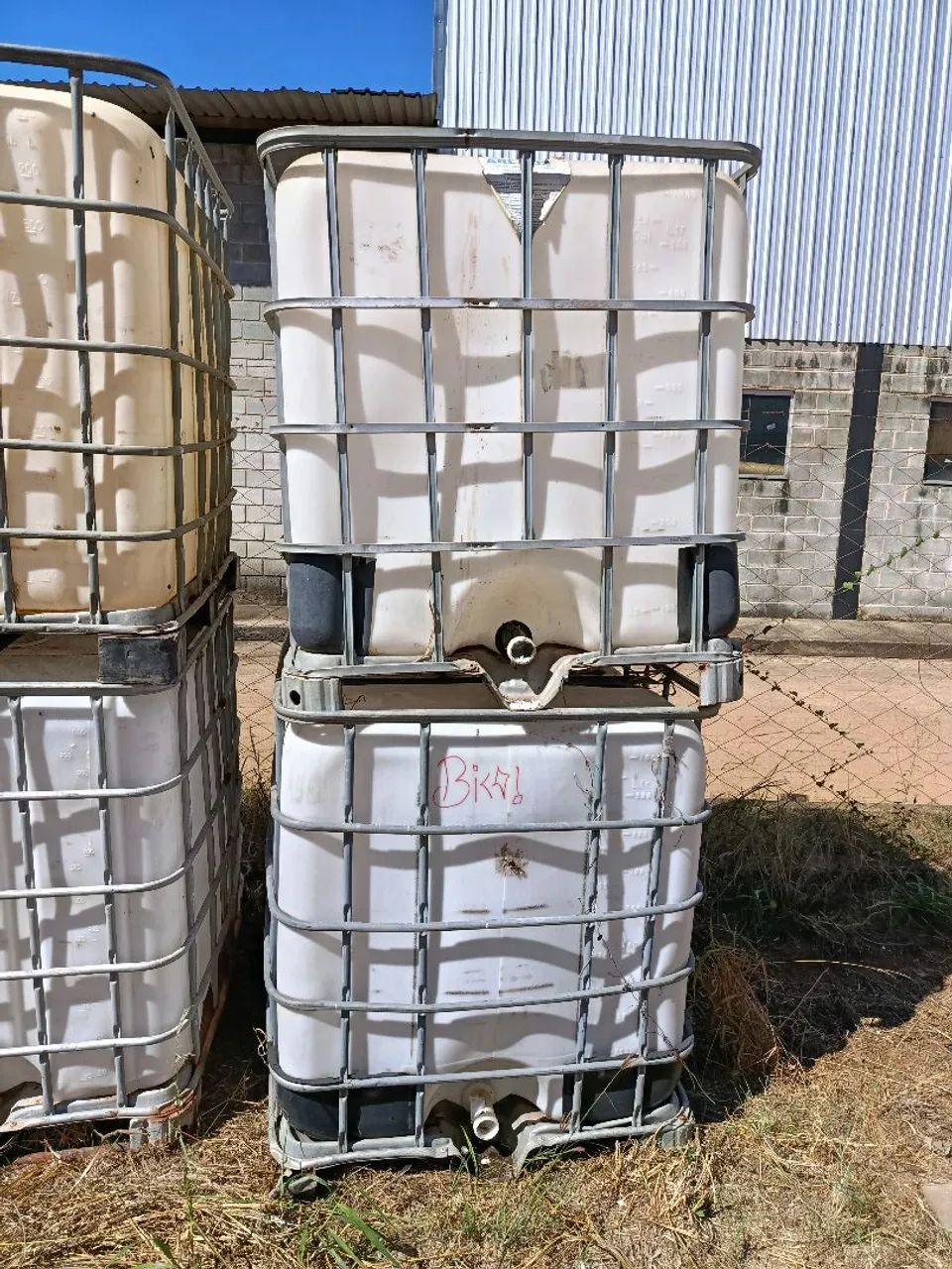 Reservatório container IBC 1000 Litros 