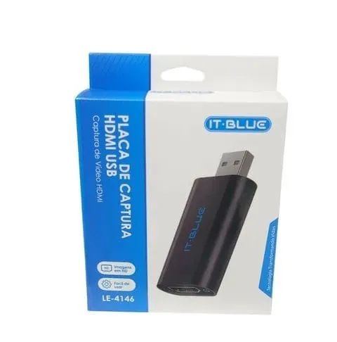 Placa de Captura Hdmi x Usb (le-4146) *ENTREGA GRÁTIS*
