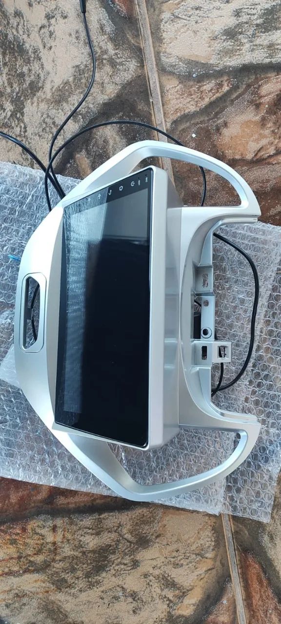 MULTIMÍDIA ANDROID 9 POLEGADAS COM MOUDURA FORD KA - Foto 2