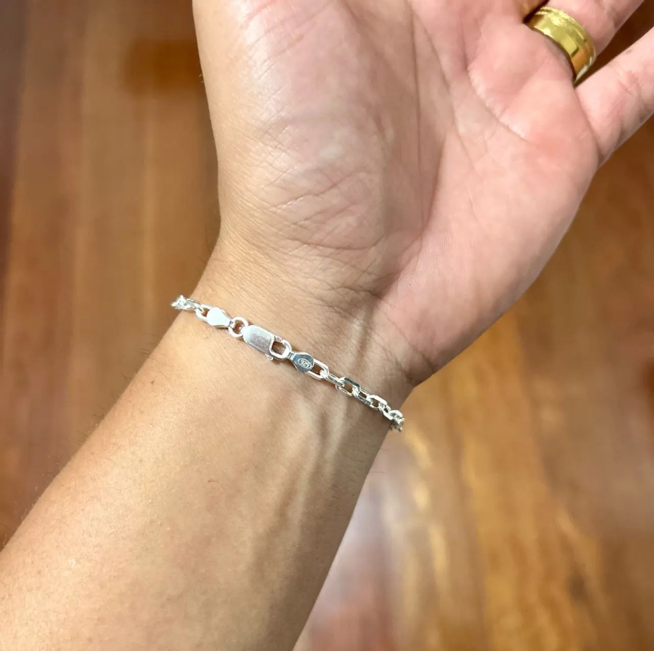 Pulseira Prata 925 ? 5,1g | 20cm ? Nova - Foto 5