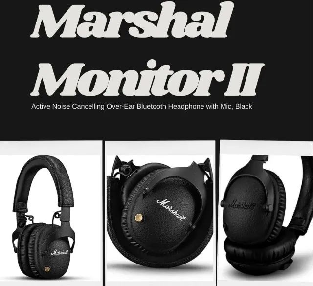 Fone Marshall Monitor II ANC Wireless - Fones de Ouvido - Centro