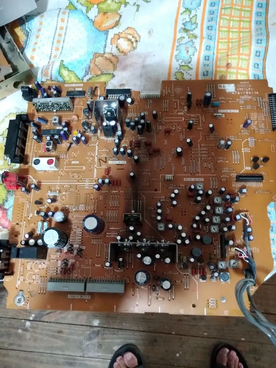 Placa Sony mhc dx5 