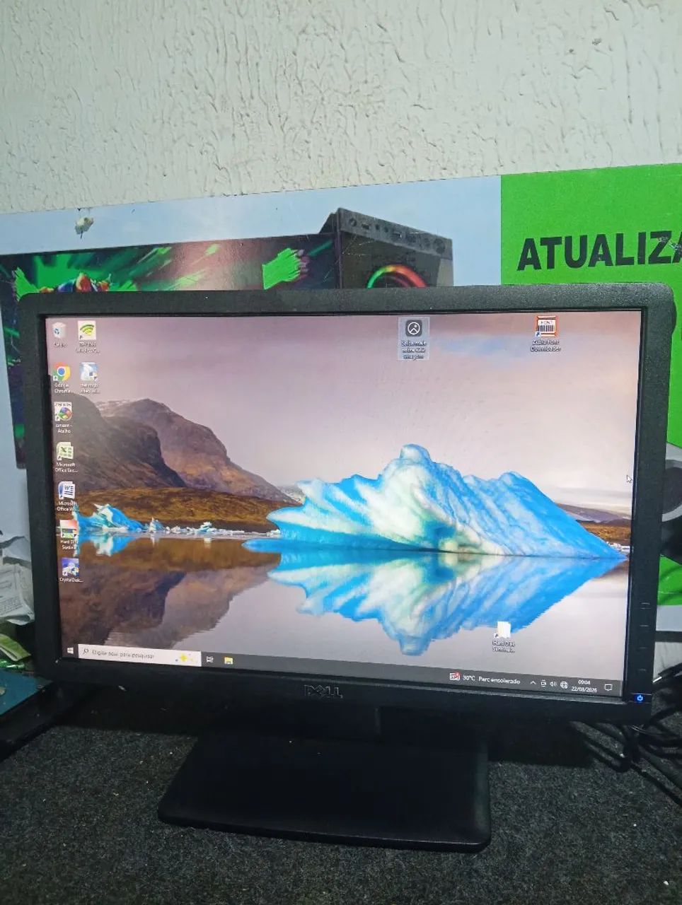 Monitor DELL 19 p entradas DVI e VGA acompanha cabos  - Foto 2