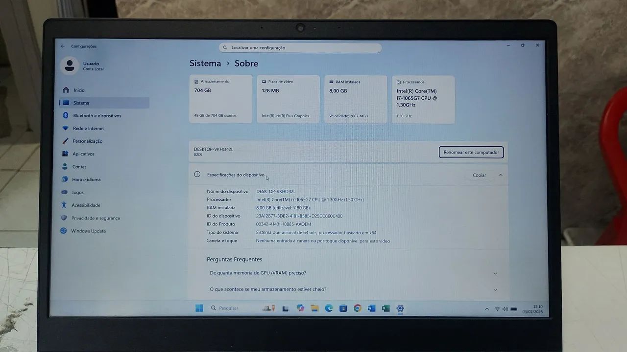NOTEBOOK LENOVO - Foto 5