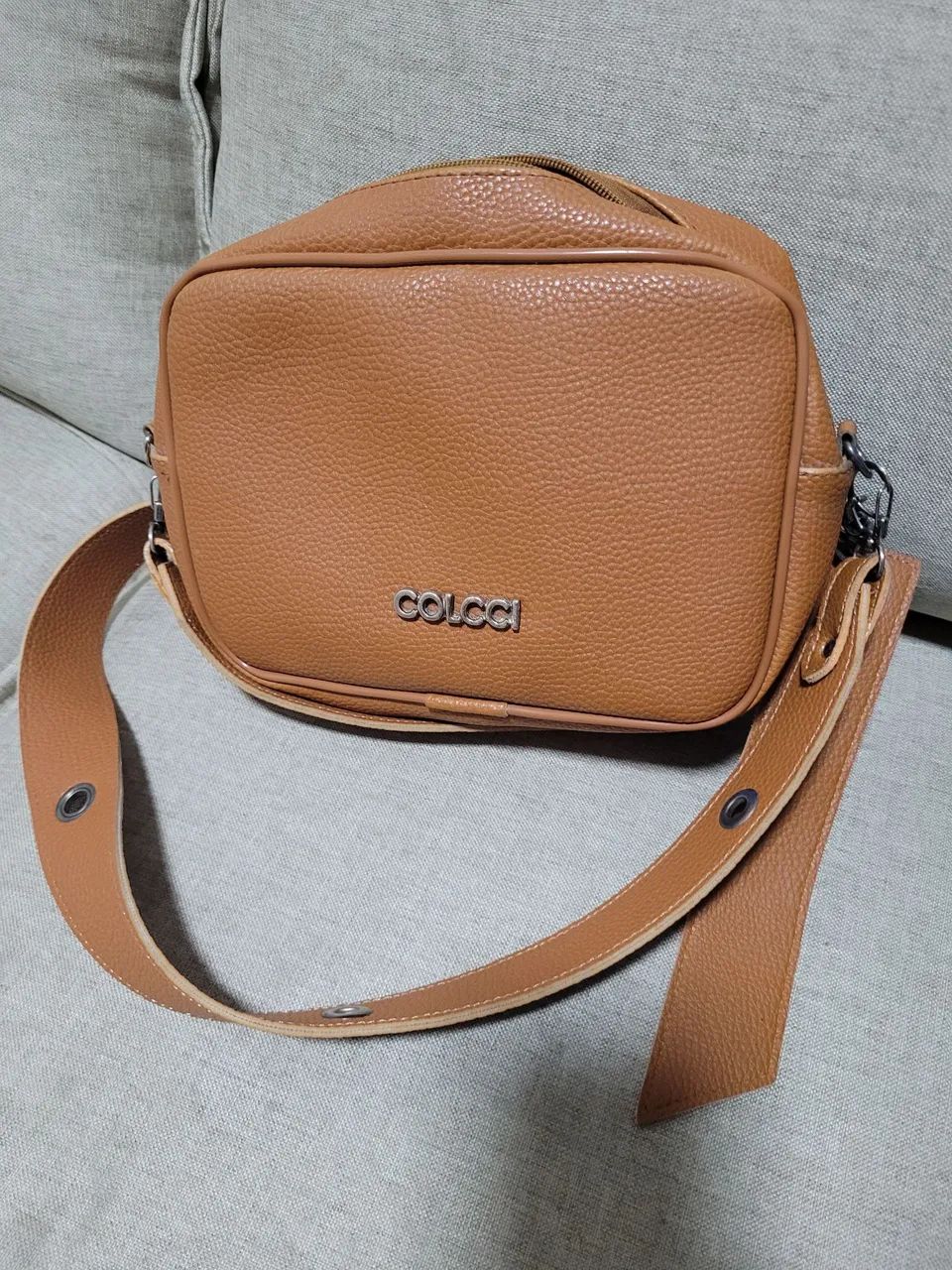 Bolsa cor caramelo 