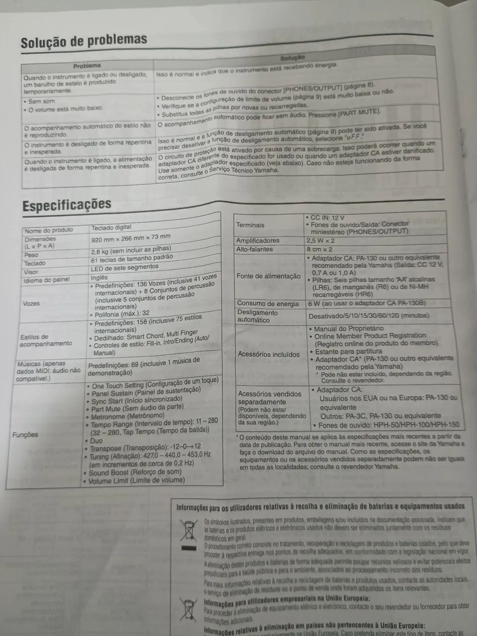 Vendo Teclado Yamaha - semi novo - Foto 4