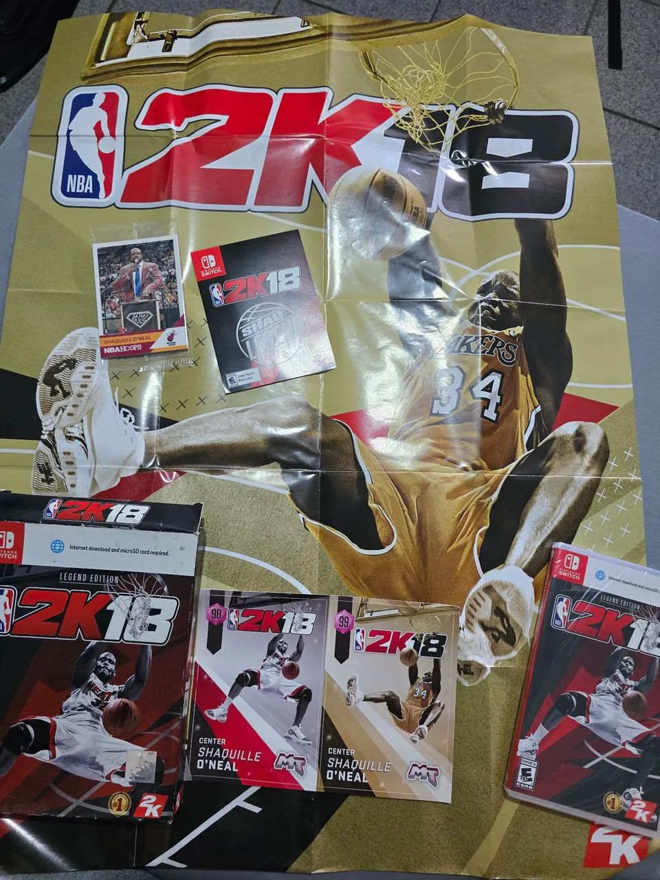 Jogo NBA 2K18 Legend Edition Nintendo Switch ORIGINAL - Jogos de