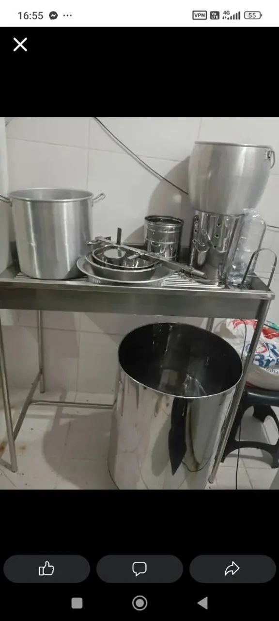 Vende-se maquinário completo de açaí 