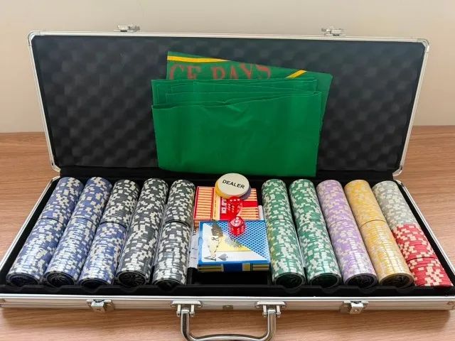 Maleta de poker grande