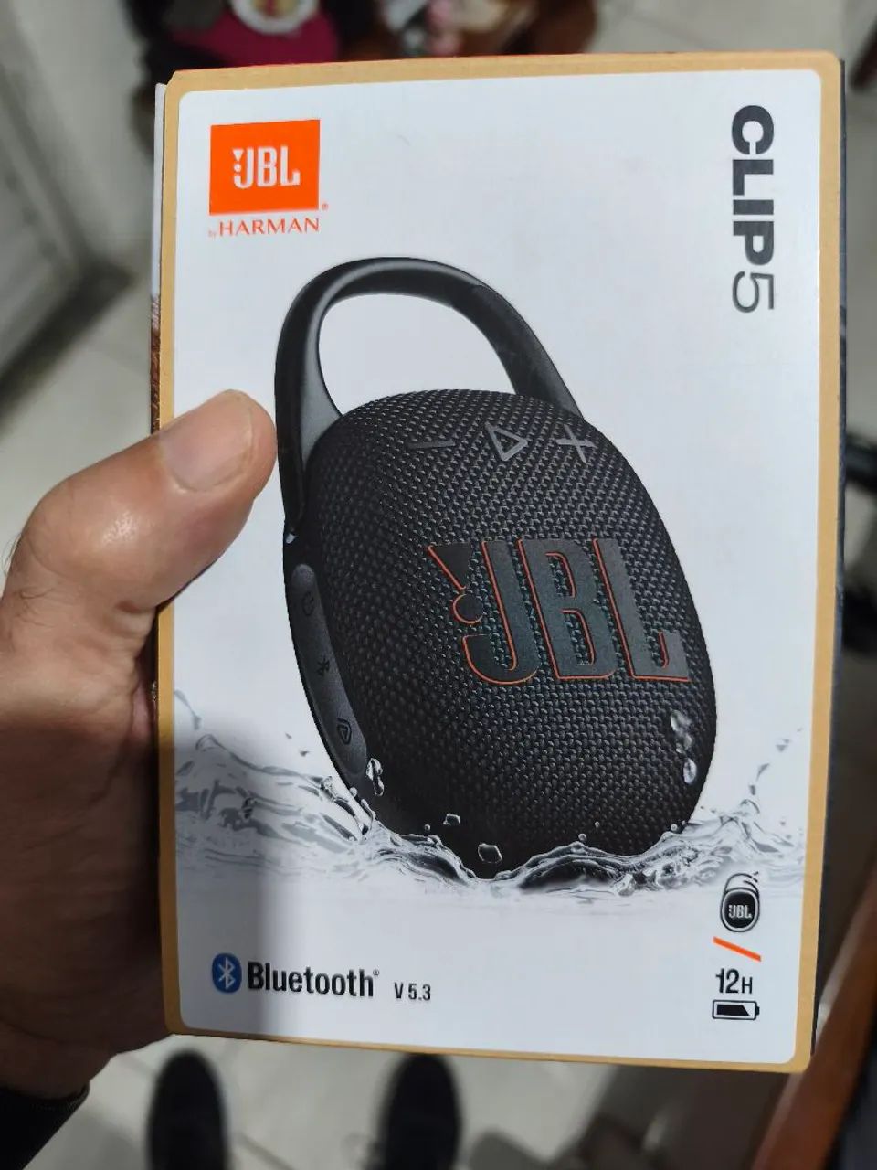 Caixa JBL Clip 5 original