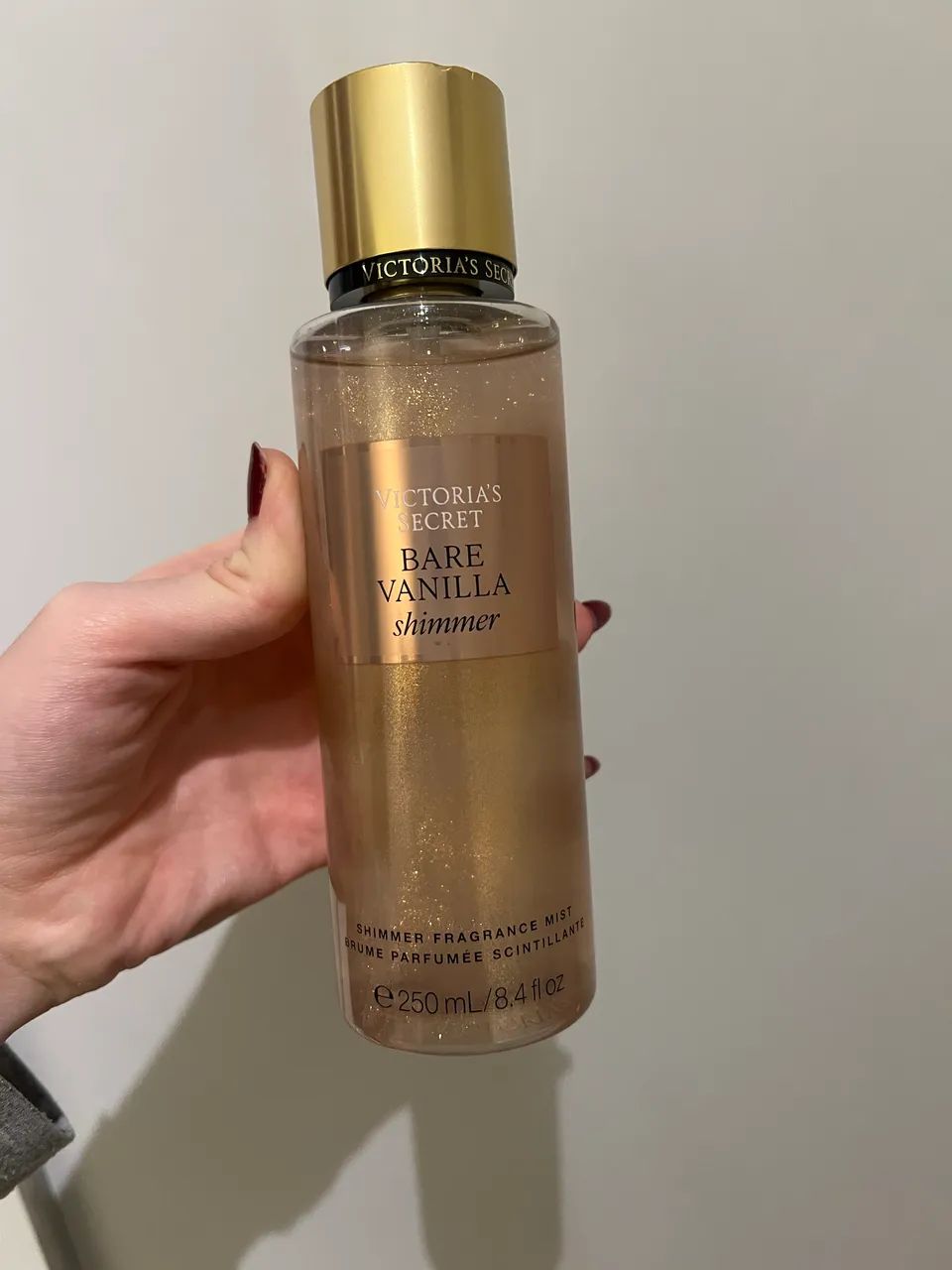 Body splash bare vanilla shimmer 