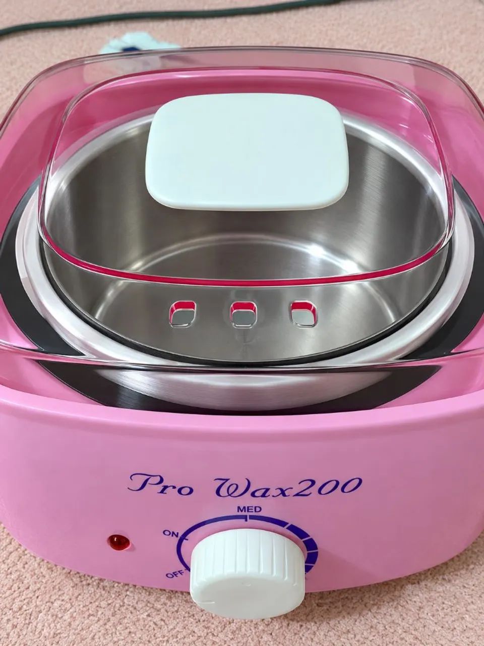 Aquecedor de Cera Pro Wax200 Rosa - Foto 3