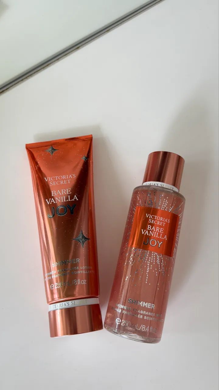 Kit creme e body splash Victoria Secret 
