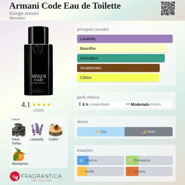Perfume Giorgio Armani Armani Code 125ml - Novo e Lacrado - Foto 2