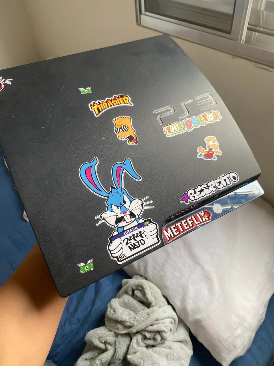 PS3 usado em perfeito estado(desbloqueado) - Foto 4