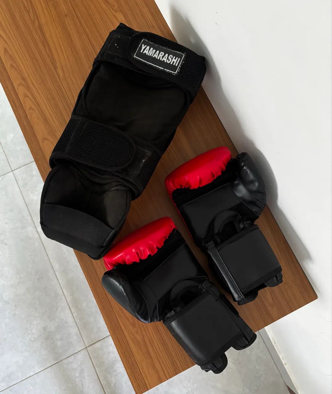 Luva e caneleira de Muay Thai e Boxe  - Foto 2
