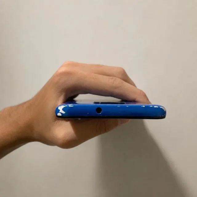 Celular Moto E7 Plus com capinha e carregador - Foto 4