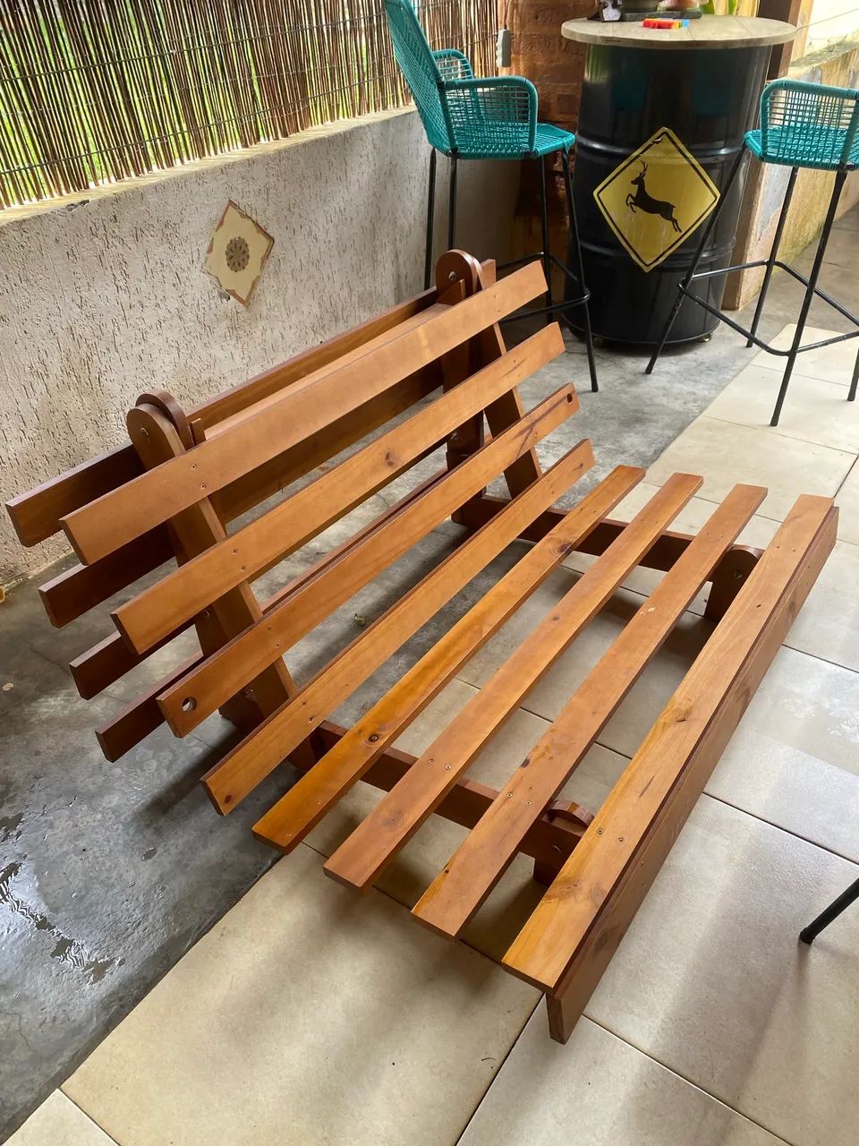 Estrado para Futon sofá cama 