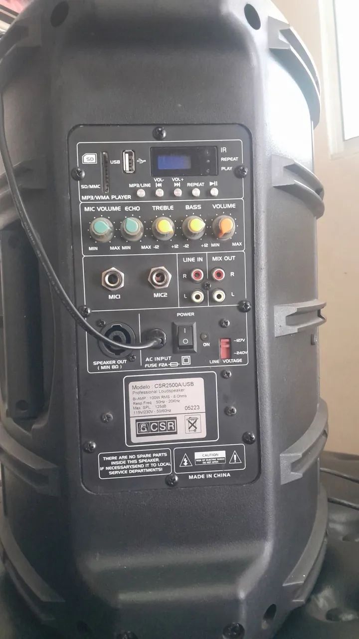 Caixa csr 2500 usb - Foto 2