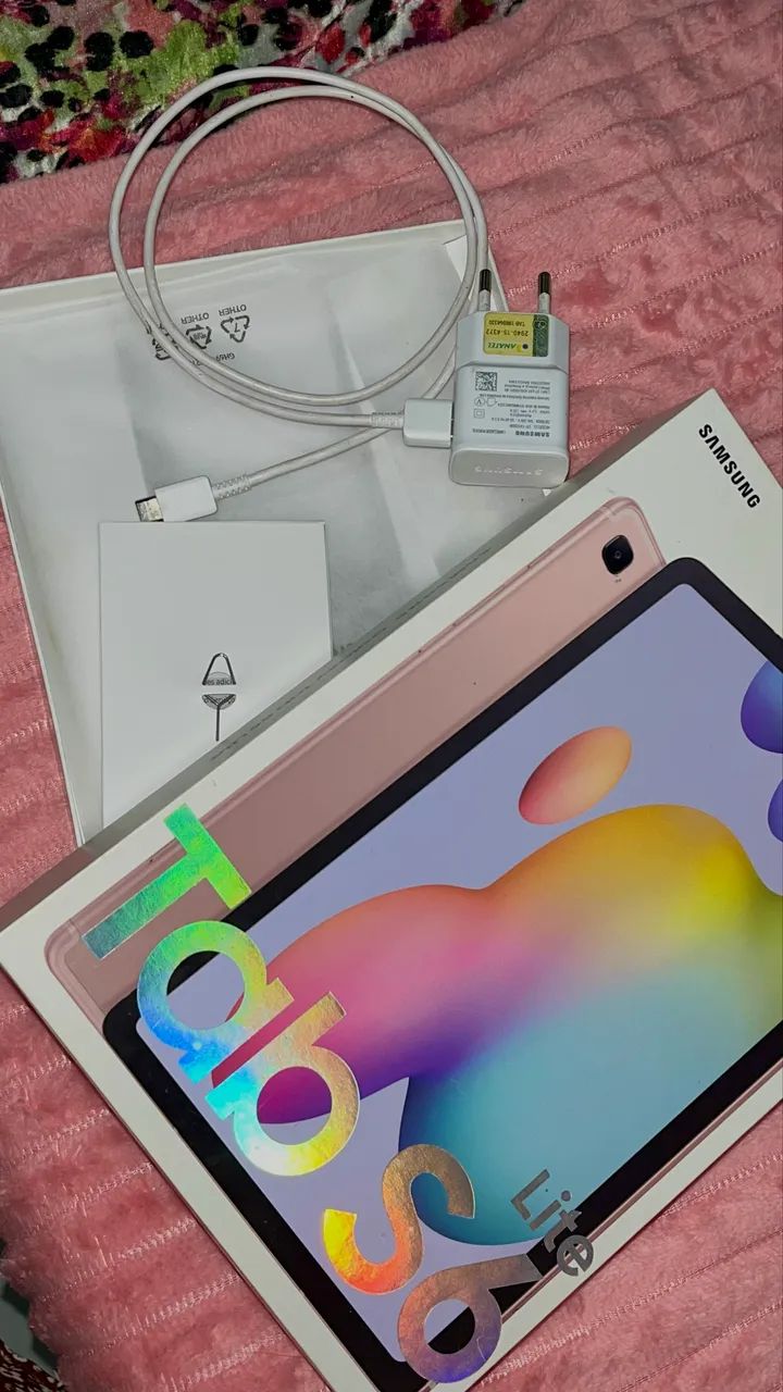 Tablet Samsung S6 Lite Rosa - Foto 2