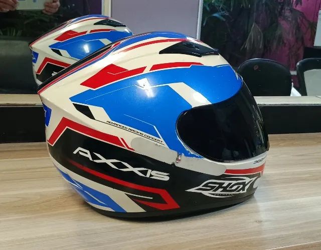 Capacete Axxis Shox tamanho 60 - Peças para motos - Petrópolis
