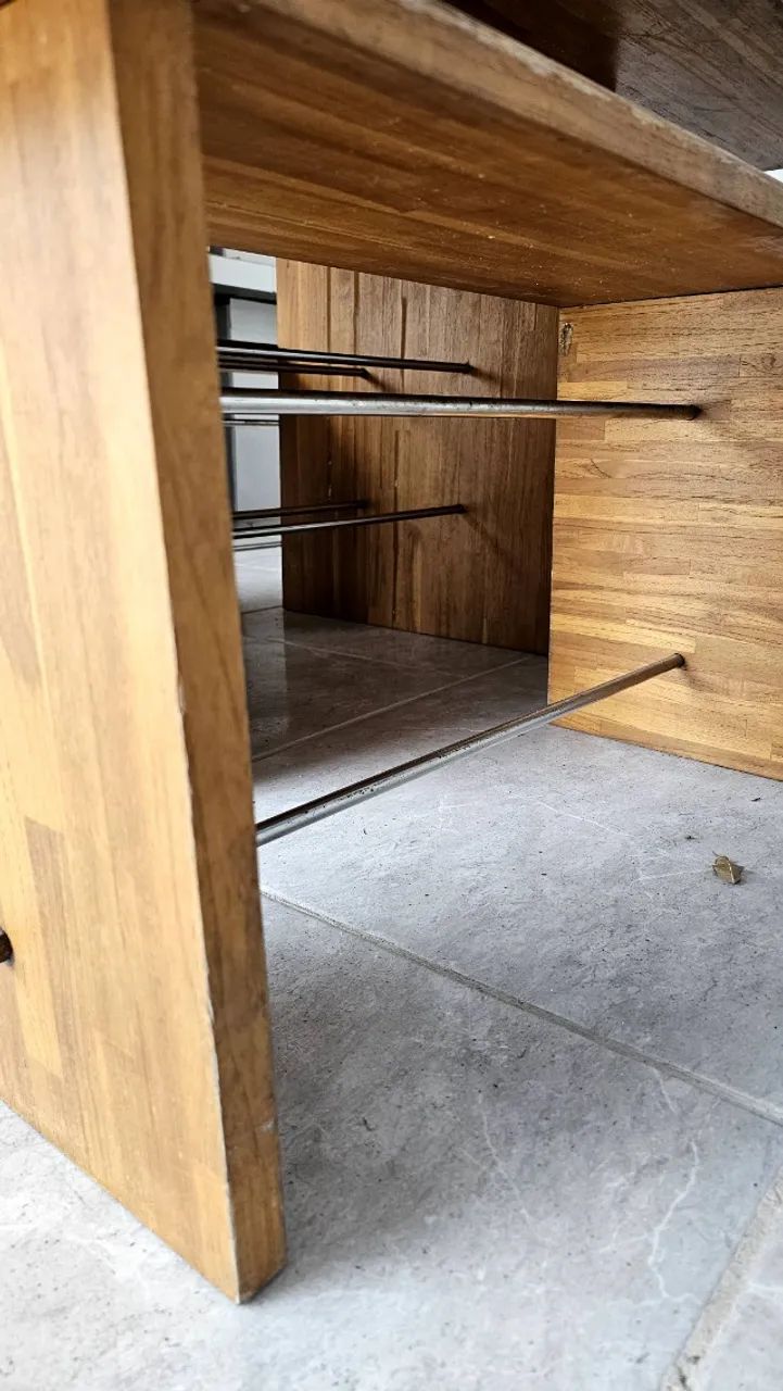 Mesa churrasqueira em teca stap - Foto 3