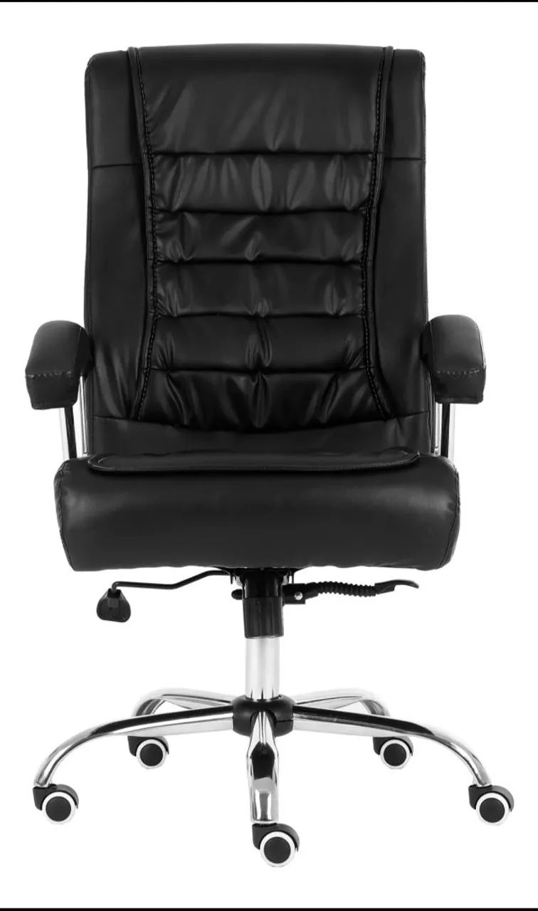 Cadeira De Escritório Giratória Molas Duoffice Dallas Du560 Preto - Foto 2