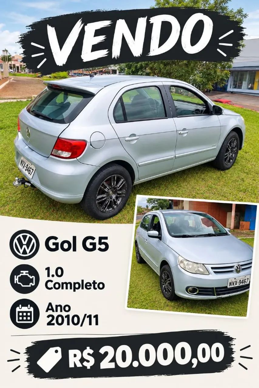 Volkswagen Gol Gol (novo) 1.0 Mi Total Flex 8V 4p 2011